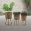 Jardinière avec support, intérieur et extérieur