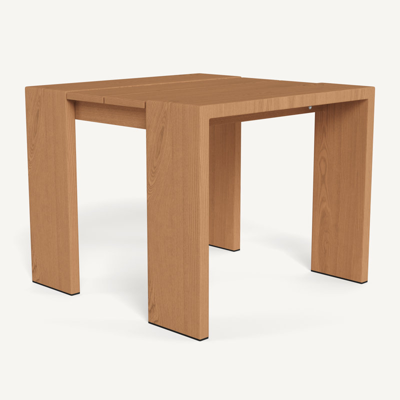 Hayman Outdoor Square Teak Side Table