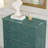 40.4"Mid-century 5-Drawer Tall Chest, Metallic Handles with Anti-Tilt Design-1343588949