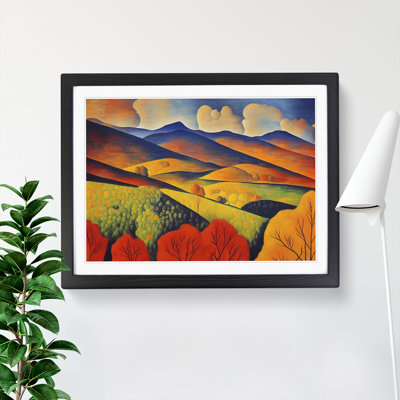 Unbeatable Meadow Landscape - Framed Print