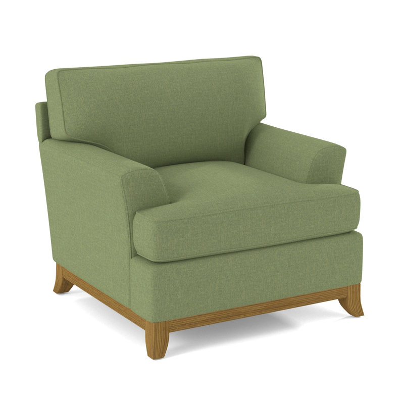 Oaks Way Armchair, Beige Performance Fabric; 0851-73, Honey