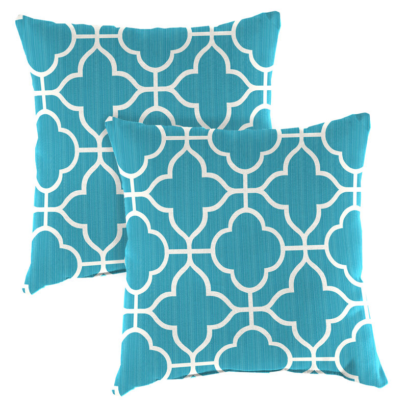 Sunbrella Outdoor Throw Pillow, Fandango Alaskan