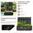 Raised Garden Bed with Trellis on Wheels – Versatile Metal Planter Box with Trellis, Multi-Style Planter Boxes with Trellis Privacy Screen for Patio and Garden-1287033760-1287033756