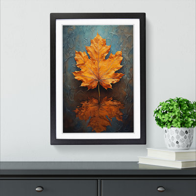 Leaf Realism - Single Picture Frame Print on Wood