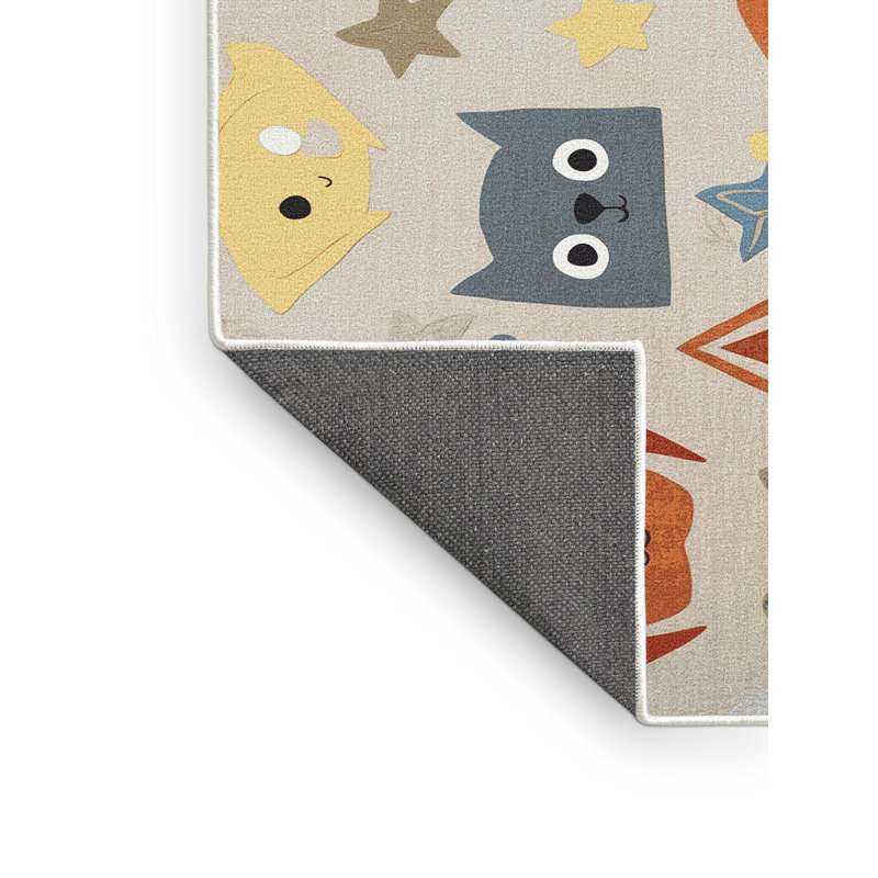 Tapis pour enfants East Urban Home, Rectangulaire 2 pi x 3 pi