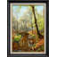 «Bright Spring Forest River», œuvre de Sunlit Nature Creek, impression sur toile encadrée, impression numérique-123386138-123386141