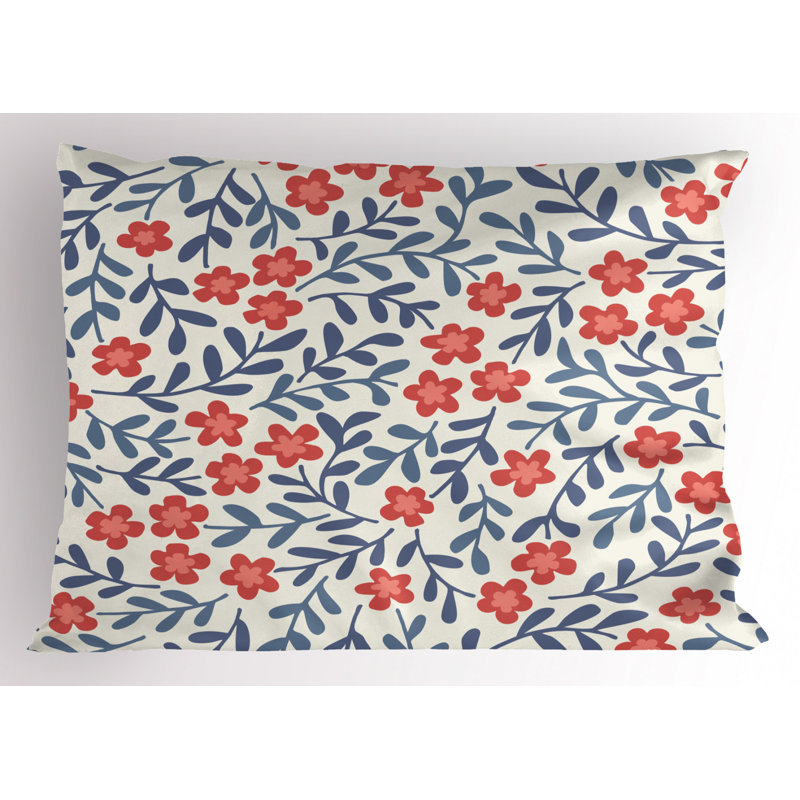 Spring Polyester Sham Set, Twin