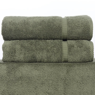Ensemble de serviettes de bain en coton turc 2 pièces Wellston