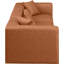 Canapé modulaire en similicuir 3 pièces Houswerth-94884226