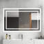 Miroir Soho 60 "x 36" x 1 "avec désembueur et à intensité variable-1323110190