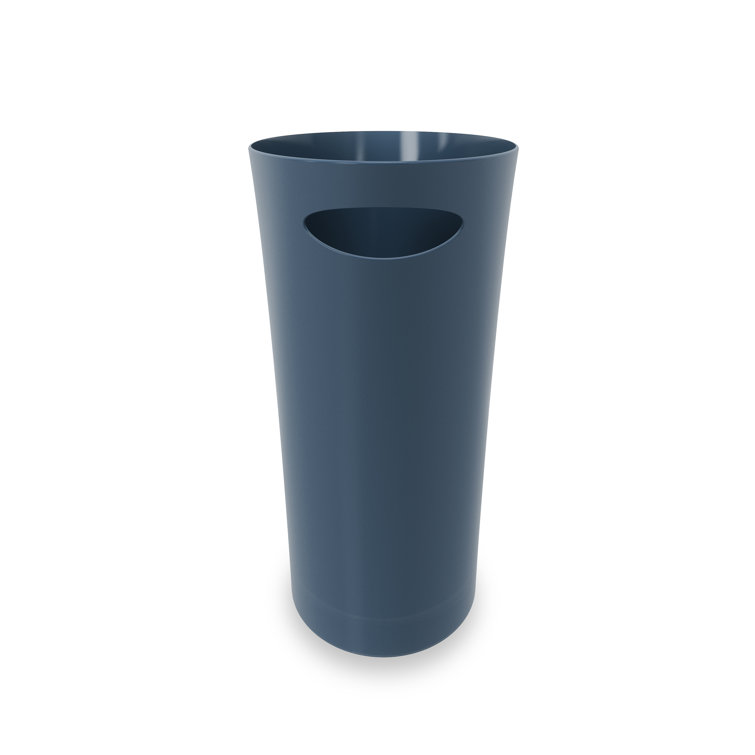 Umbra Garbino 2.25 gal Black Plastic Contemporary Wastebasket - Ace Hardware