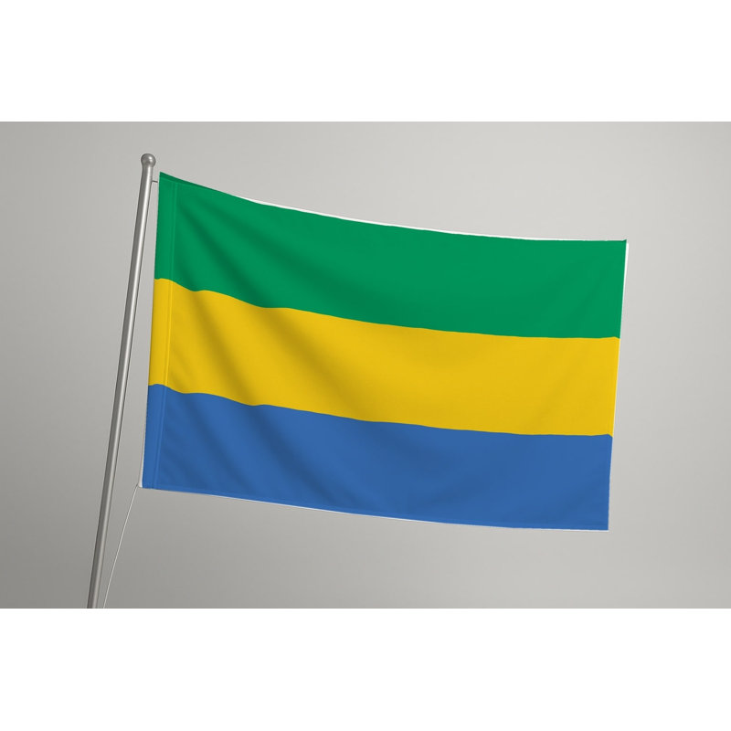 Drapeau du Gabon — Drapeau extérieur