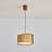 Retro American Hemp Rope Solid Wood Chandelier