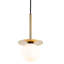 1 - Light Brushed Brass Sputnik Pendant