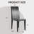 Anders Upholstered Dining Chair With Metal Legs-791629753-791629752
