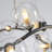 19-light Modern Twisted Glass Globe Chandelier-1335512087