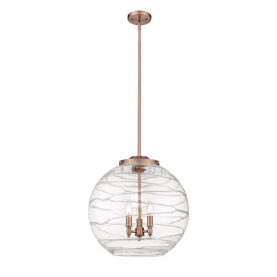 Luminaire suspendu 3 lumières Christly