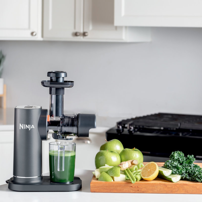 Ninja Black Electric Cold Press Juicer with Pulp Control