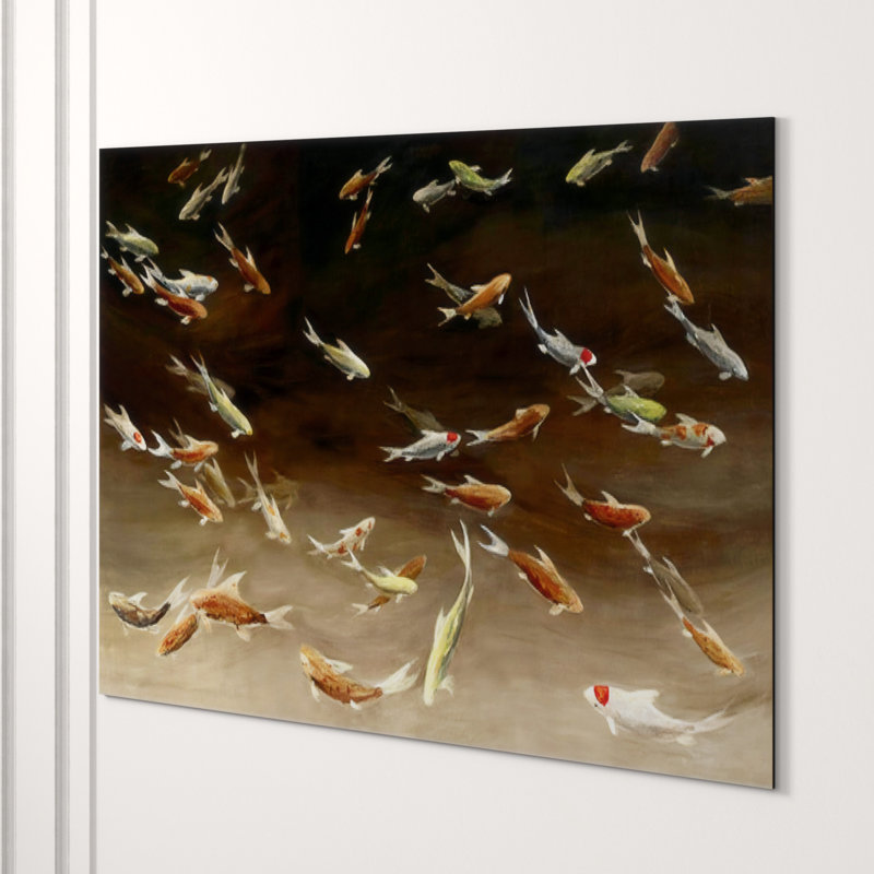 Schools Out IV Print by Chelsea Art Studio, 54" H x 72" W x 1.5" D, Brush Gel