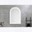 Miroir mural de salle de bain 20 * 30 avec lumière élevée et anti-buée-907355548