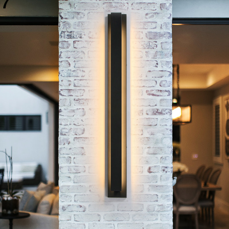 Luminaire mural d'extérieur Kegley, 20, H 35 po x l 4,3 po x P 2,7 po