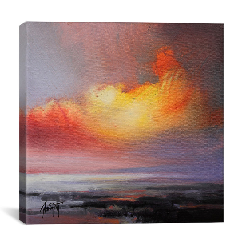 « translucide light study ii » par scott naismith, reproduction d’art sur toile tendue, H 18 po x l 18 po x P 1,5 po