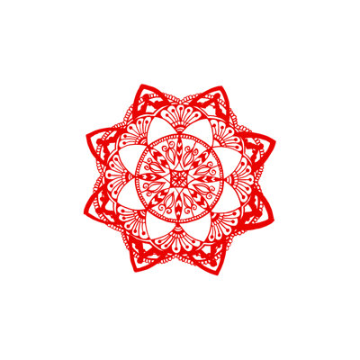 Décalcomanie murale décoration boho bohémien chambre Natazhat