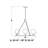 6 - Light Dimmable Wagon Wheel Chandelier
