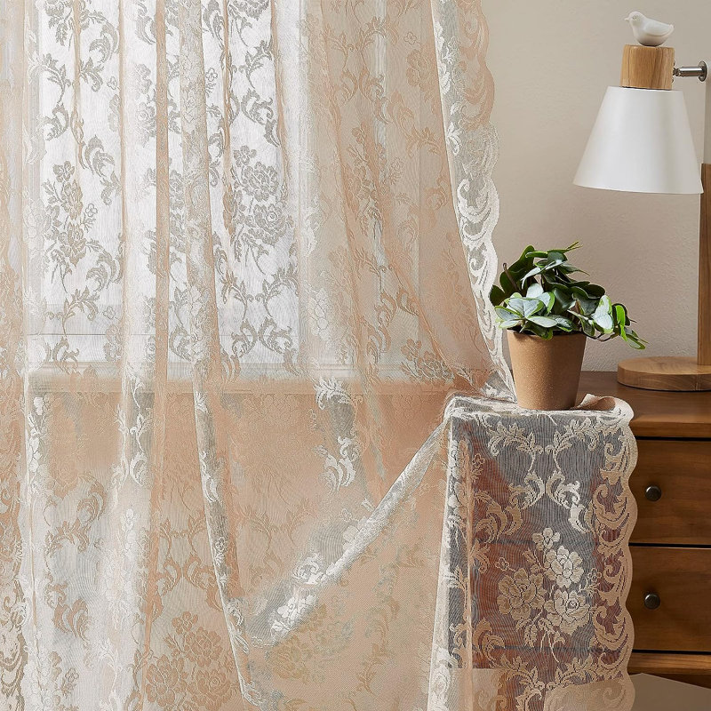 Tissu en dentelle, largeur de 60 pouces, Lin, 3 verges