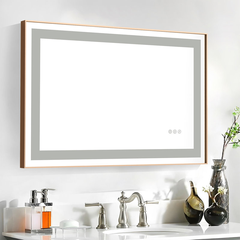 Miroir mural Mela, 24 po x 36 po