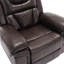 Fauteuil inclinable manuel de cinéma maison avec bande lumineuse à DEL pour le salon, la chambre à coucher-544907481