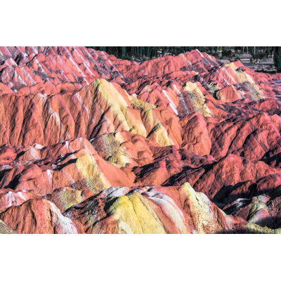 Oralia Danxia Landform par - Photographie de toile tendue