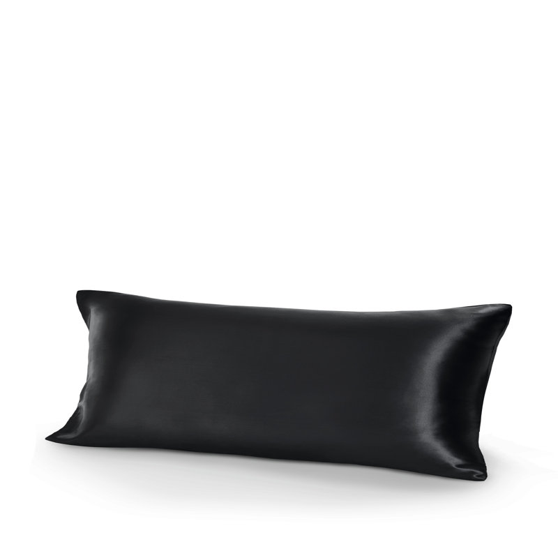 Rayon from Bamboo Body Pillowcase, Black