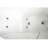 52'' x 32'' Whirlpool Fiberglass Bathtub with Faucet-86584628-63653308