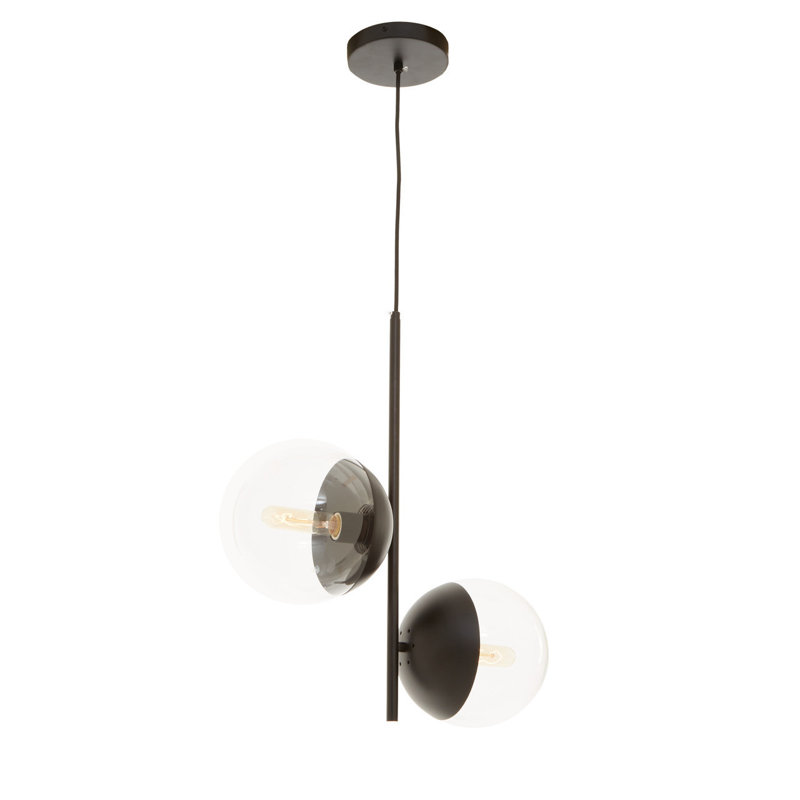 Royce 2 - Light Unique/Statement Pendant, Black