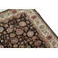 Wool Oriental Area Rug in Black/Brown