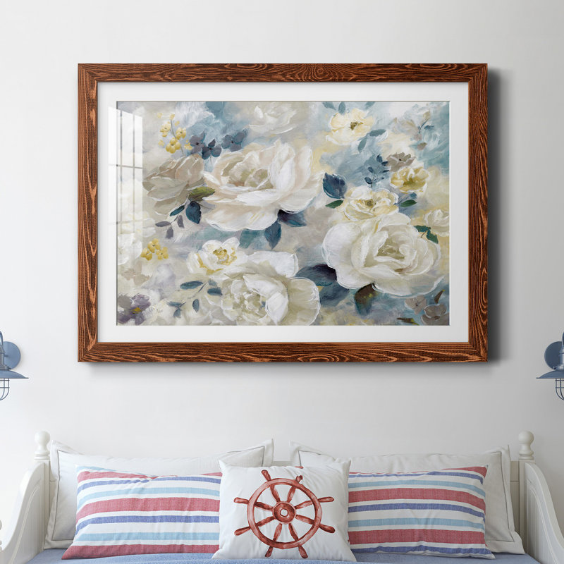 «Simple Bright and Bold» par J Paul, reproduction d'art sur papier encadrée, H 31,5 po x l 23,5 po x P 1,5 po, Brun