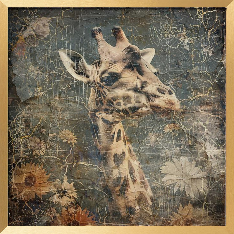 Animals Vintage 16 Print by Rafal Kuli, 24" H x 24" W