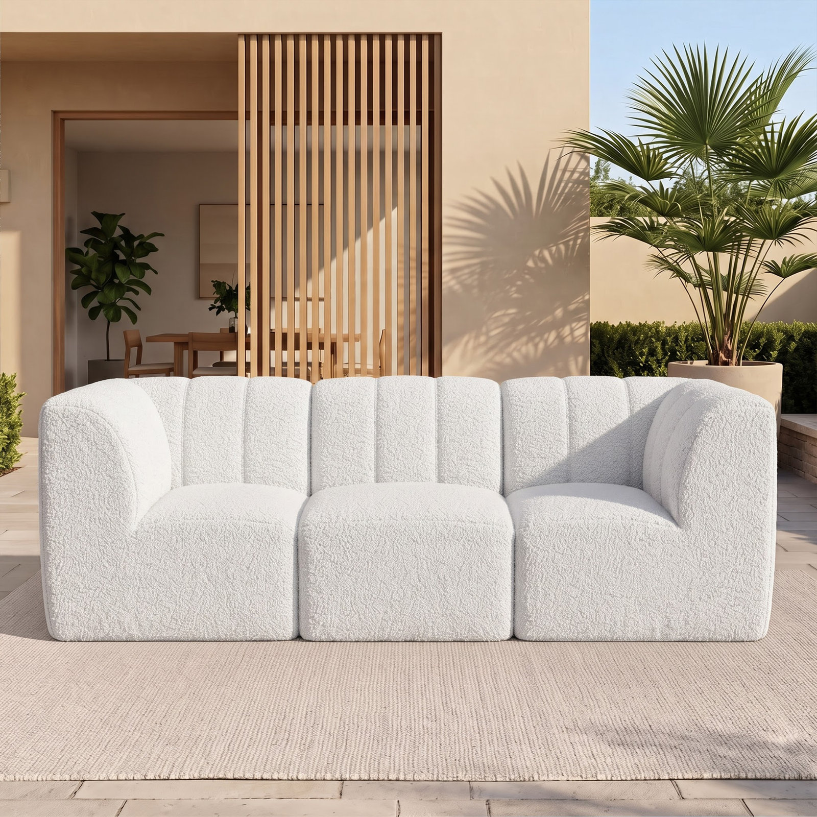 Praia 124" Sunbrella® Patio Sectional, 4