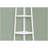 Bookshelf, Bookcase, Etagere, Corner, 4 Tier, 60"H, Office, Bedroom, White Laminate, White Metal, Contemporary, Modern