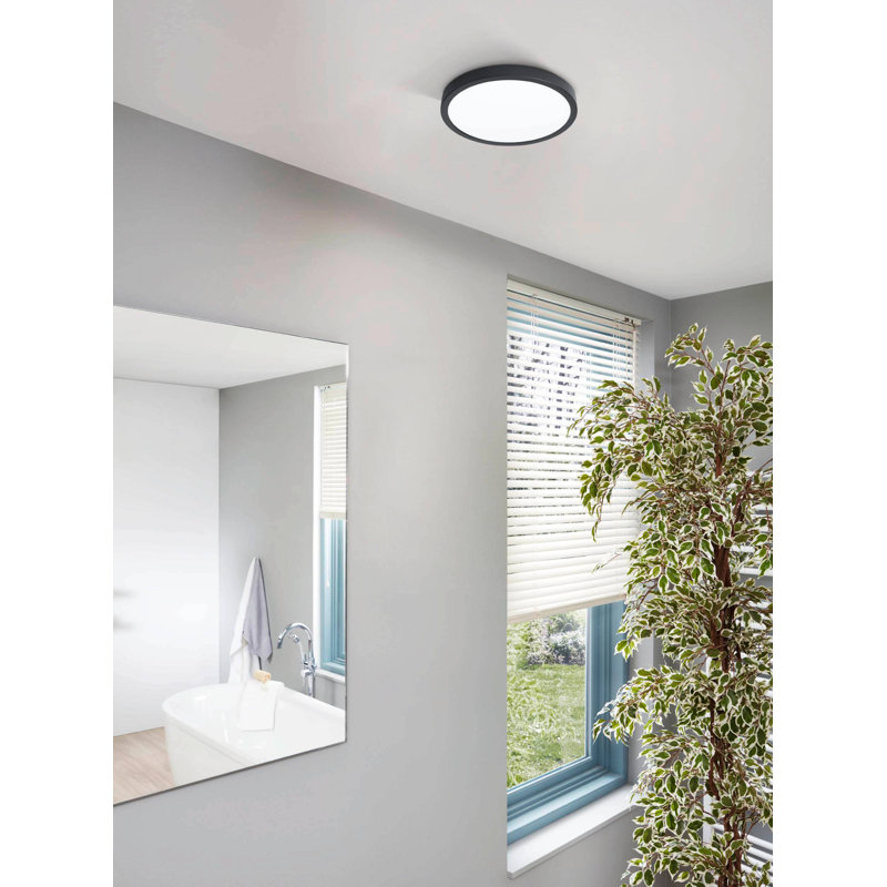 Mavel LED Flush Mount, Black
