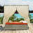 Myley Adjustable Sun Bed With Curtain and Polyester Cushion-115694806