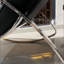 Chaise berçante moderne rembourrée-105293988