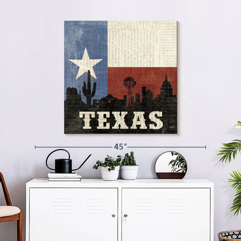 Borges Texas, 30" H x 30" W