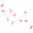 10-Count Pink Flamingo Summer Patio String Light Set 7.25ft White Wire