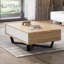 Une table basse d'angle à quatre tiroirs minimaliste-103007657-103007654