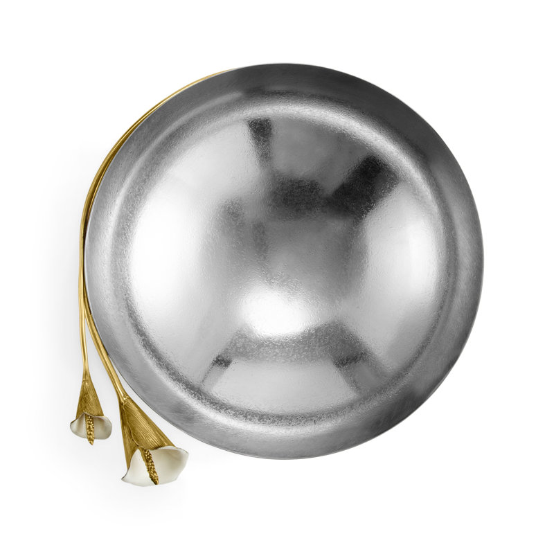 Calla Lily Bowl, 5" H x 10.5" W x 11.5" D
