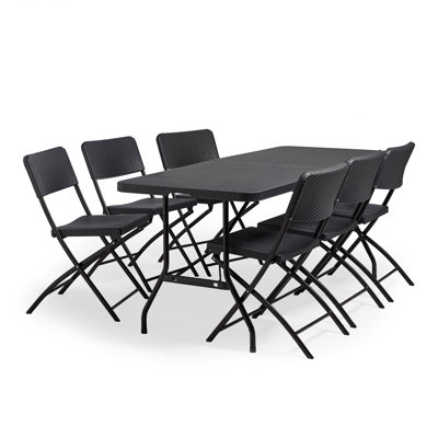 Starr Folding Outdoor Table and Chairs