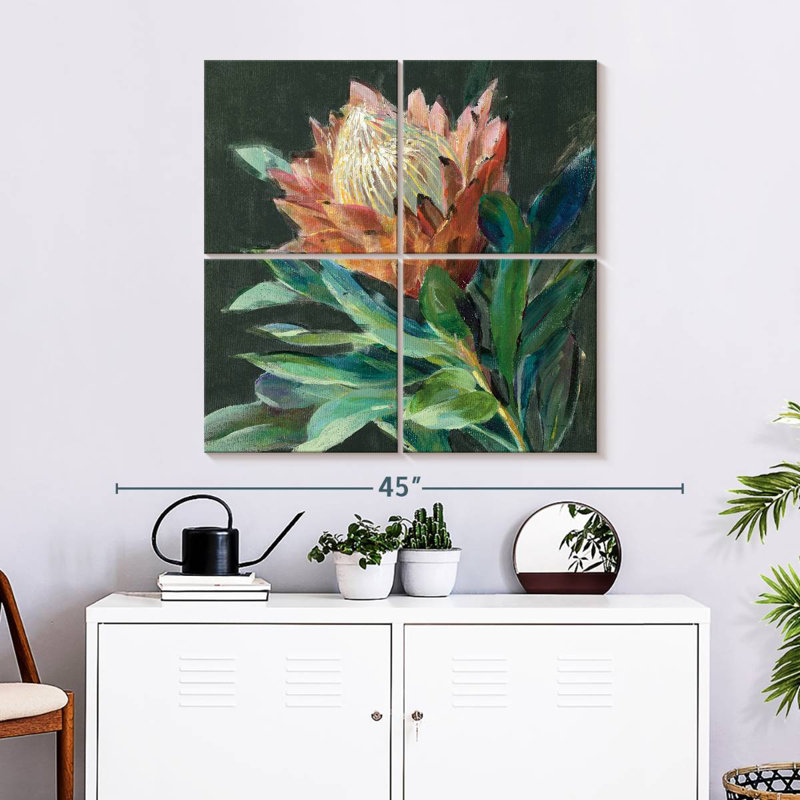 Harnek Deep Protea, H 32 po x l 32 po