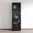 Sabala 23.6" Bookcase with High Gloss Finish-188055757